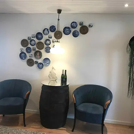 بيت للعطل Super House In The Harbor Town Of Hvalpsund